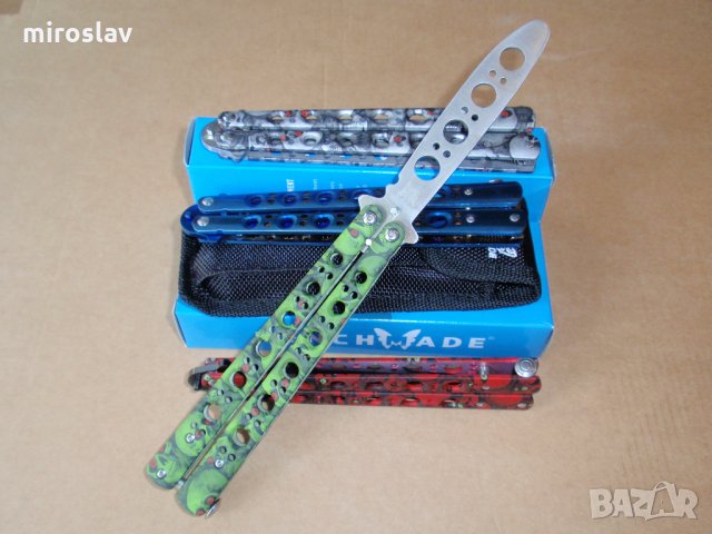 тренировъчeн нож-пеперуда, снимка 2 - Ножове - 23375830