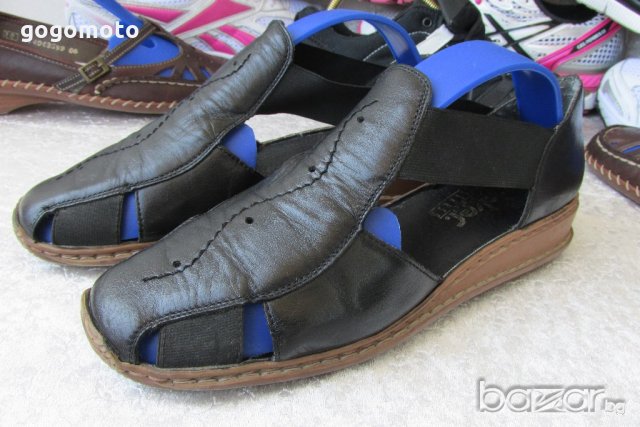 дамски сандали - rieker® original 37- 38 ANTISTRESS,100% естествена кожа,GOGOMOTO.BAZAR.BG®, снимка 3 - Сандали - 18353201