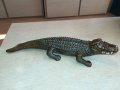 крокодил-керамика-порцелан-36х12х9см, снимка 11