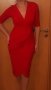 Елегантна червена рокля Fervente , снимка 3