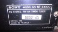 Sony st-ex100-tuner+sony cdp-ex100-cd-2бр-внос швеицария, снимка 7