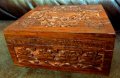 Кутия за бижута Дърворезба, снимка 1 - Антикварни и старинни предмети - 14515111
