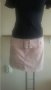 Дамска пола розова с колан ривър айлънд +, снимка 1 - Поли - 15308185