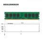НОВА Памет Kingston 2GB DDR2 PC2-6400 800MHz CL6 за Компютър (4GB 2х2GB) , снимка 8