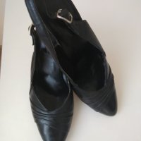 Сандали от естествена кожа, номер 37 в перфектно състояние  , снимка 4 - Дамски обувки на ток - 24952001