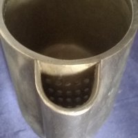 посребрен метален чайник, снимка 3 - Антикварни и старинни предмети - 20956626