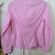 Дамска карирана риза розово и бяло каре Clockhouse М, снимка 7 - Ризи - 17638001