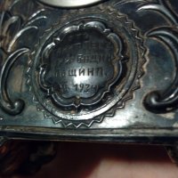Немски механичен настолен часовник, снимка 8 - Антикварни и старинни предмети - 22879800