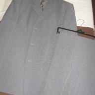 Мъжки костюм Бенетон светло сив, снимка 1 - Костюми - 11751358