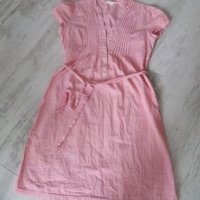 Дълга риза нежно розова, снимка 3 - Ризи - 21030912