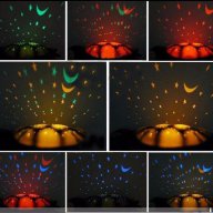 Нощна лампа Костенурка,проектираща съзвесздия, снимка 4 - Настолни лампи - 17418082