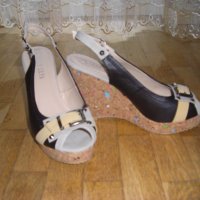 летни сандали на платформа, снимка 2 - Сандали - 24913885
