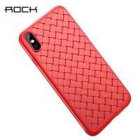 Калъф ROCK Weave за iPhone X / XS 5.8 /Червен/, снимка 1 - Калъфи, кейсове - 25884321