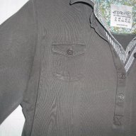 Дамска блуза "Esprit" с двойна яка / памучна блуза с избелващ ефект, снимка 4 - Блузи с дълъг ръкав и пуловери - 14016242