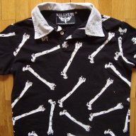 Намалена KILLSTAR фланелка с къс ръкав и яка мъжка, снимка 2 - Тениски - 18056982