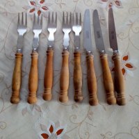 Стари прибори за хранене,вилици,ножчета, снимка 1 - Антикварни и старинни предмети - 23819574