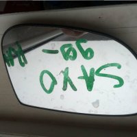 Продавам - стъкло дясно огледало за Citroen Saxo 1999 - 2004 г., снимка 1 - Части - 20439602