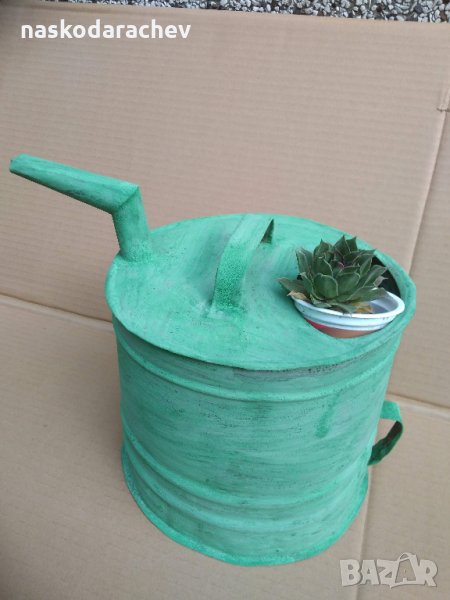 Ретро лейка за декорация в градината, снимка 1