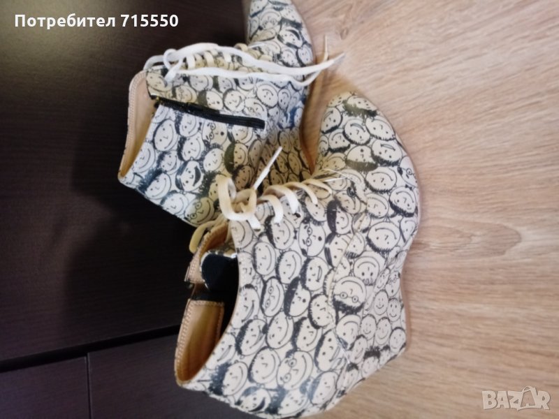 Интересни обувки 38 номер , снимка 1