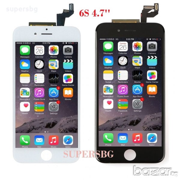 Дисплеи iPhone 5, 5S, 6, 6S, 6+, 7, 7+ 8 8+ iPhone X LCD Display Touch screen тъч, снимка 1
