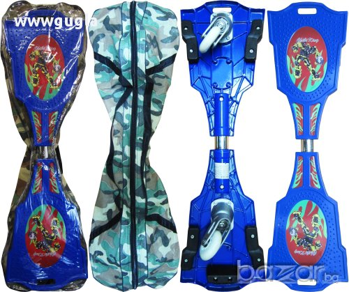 Скейтборд vigorboard (waveboard, rockboard) алуминиев, снимка 1