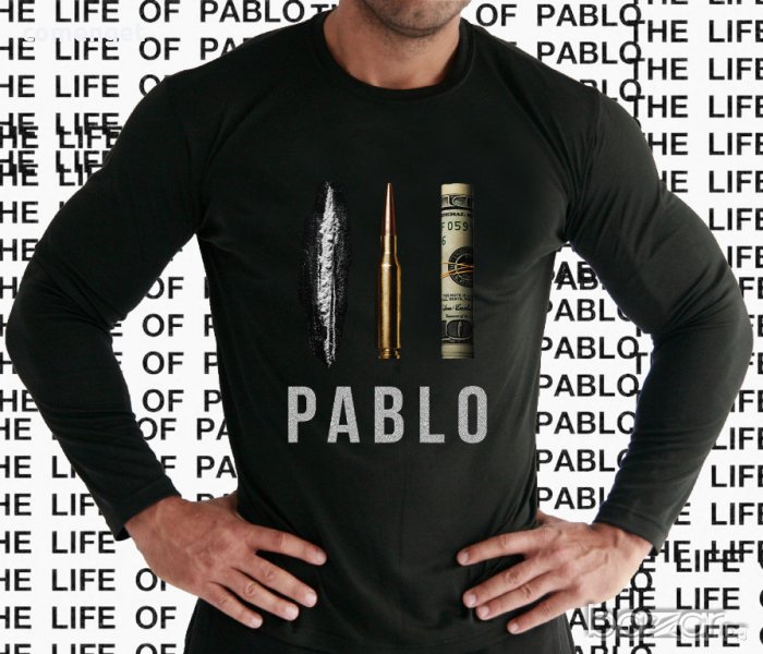  НОВО! Мъжки блузи PABLO BULLET DOLAR / ПАБЛО с актуален принт! Поръчай модел по твой дизайн!, снимка 1