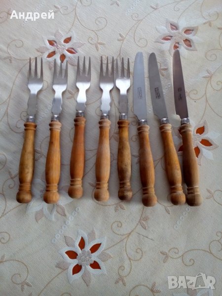 Стари прибори за хранене,вилици,ножчета, снимка 1