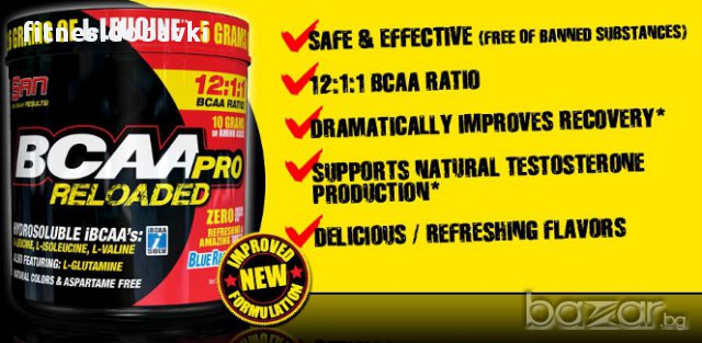 San BCAA Pro Reloaded 12:1:1, 458 грама, снимка 3 - Хранителни добавки - 9783457