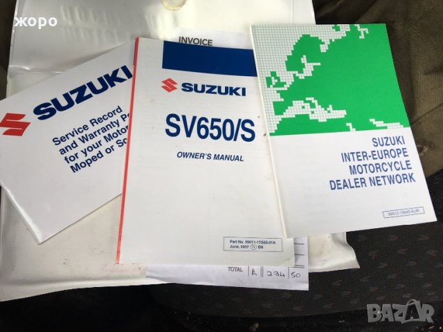 Рамка за Сузуки 650 2008год, снимка 10 - Части - 24664955