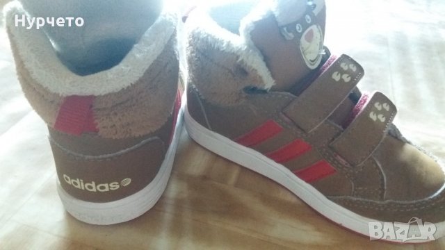 Детски зимни кецове АДИДАС, снимка 4 - Детски маратонки - 22008933