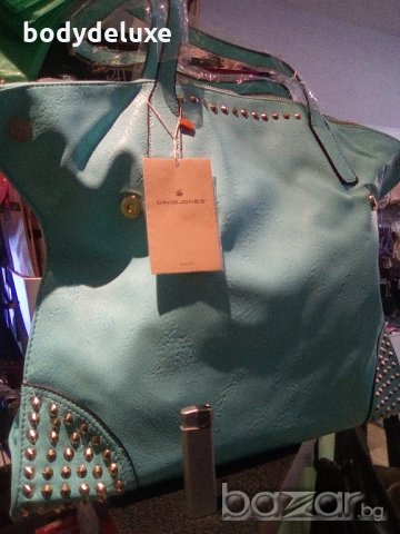 David Jones светло-синя чанта, снимка 2 - Чанти - 19429379