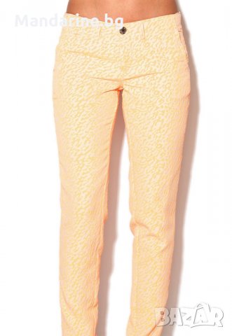 ПРОМО 🍊 GUESS JEANS 🍊 Дамски яркооранжев панталон размер: W26-L31, снимка 5 - Панталони - 25908595