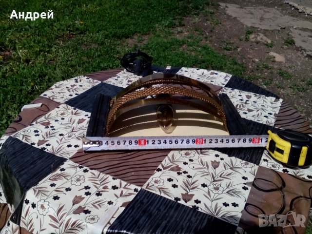 Стара нощна лампа #7, снимка 5 - Антикварни и старинни предмети - 25251390