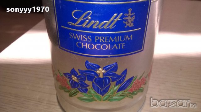 Lindt swiss made-17x10см-алуминиева кутия-внос швеицария, снимка 4 - Антикварни и старинни предмети - 16897705