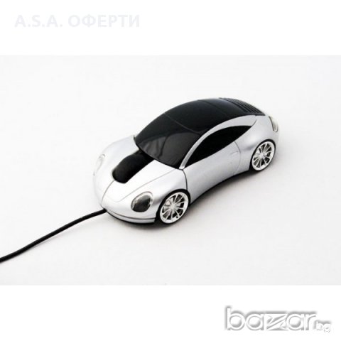  Мишка с формата на кола - Порше, снимка 5 - Лаптоп аксесоари - 8355010