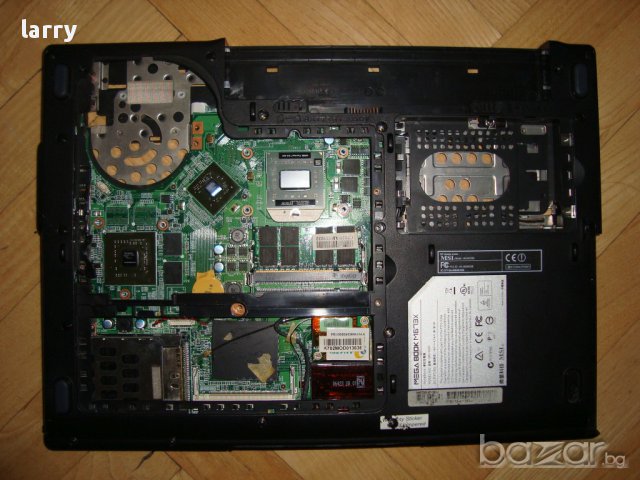 MSI Megabook MS-1635 M673x лаптоп на части, снимка 2 - Части за лаптопи - 9212506
