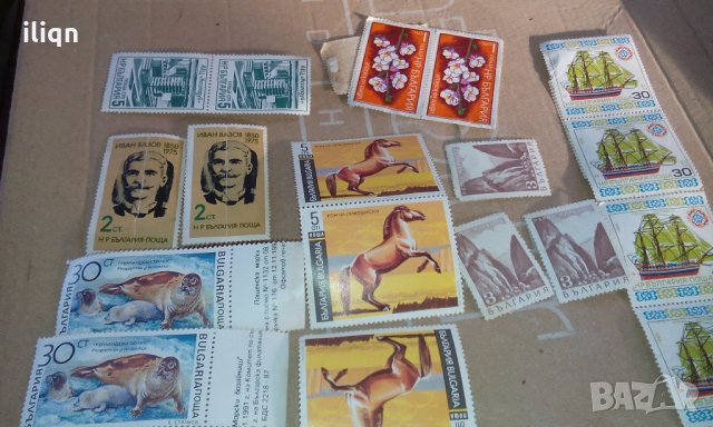 Пощенски марки 1986,1991 г и др, снимка 3 - Филателия - 23988306