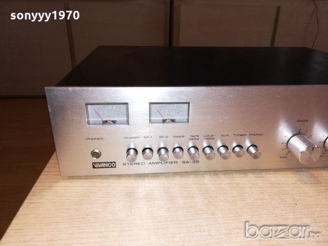 vivanco stereo amplifier-made in japan-от швеицария, снимка 5 - Ресийвъри, усилватели, смесителни пултове - 21410513
