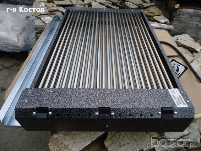 1. Професионални за заведения и ресторанти Скари тръбни на ток размер 80/52см. със мощност 4.7kw., снимка 3 - Обзавеждане за заведение - 12124375