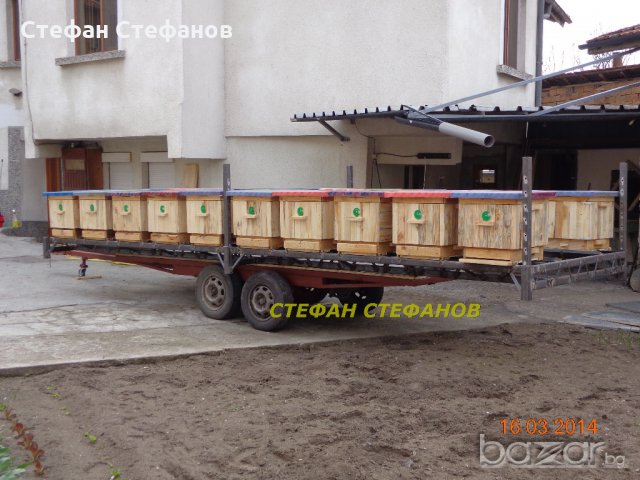 Пчеларска платформа + колесар., снимка 9 - Ремаркета - 8770746
