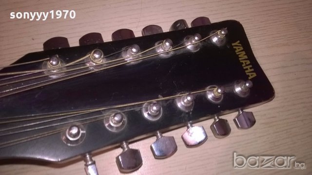 ПОРЪЧАНА-yamaha-оригинална китара с 12 струни-внос швеицария, снимка 15 - Китари - 18864012
