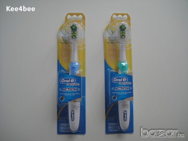 Oral-B Crossаction - Ел.четка - Anti-microbial Battery Toothbrush, снимка 2 - Други - 8770756