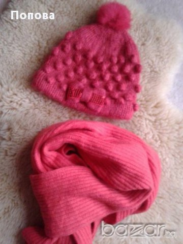  Уникален лот с есресвен косъм помпон, снимка 2 - Шапки - 16477955