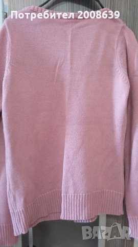 Дамски пуловер TERRA NOVA, памучен, М размер, цвят пепел от рози, снимка 4 - Блузи с дълъг ръкав и пуловери - 22294940