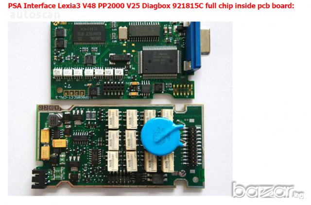 Full Chip Firmware Serial No. 921815c/ Lexia3-3 V48 Pp2000 V25 For Citroen Peugeot Lexia 3, снимка 8 - Аксесоари и консумативи - 8075876