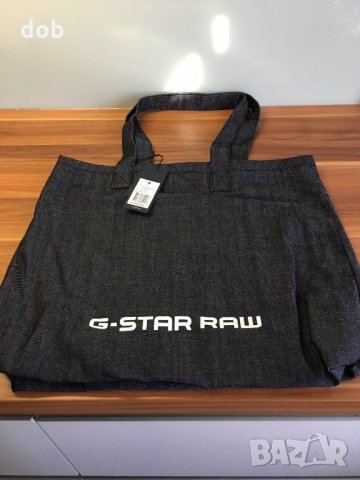 Нова чанта G-Star Denim Shopper, оригинал, снимка 9 - Чанти - 23629871
