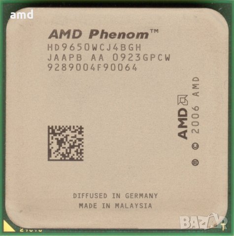 AMD Phenom X4 9650 /2.3GHz/, снимка 1 - Процесори - 21597624