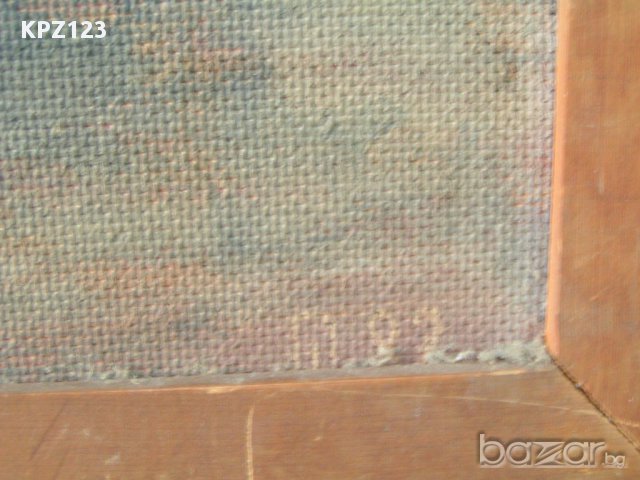 Стара картина натюрморт масло, снимка 2 - Картини - 14205652