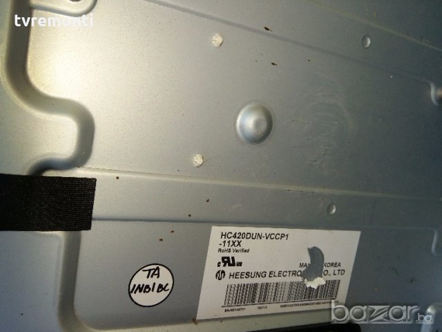LED TV HC420DUN-VCCP1 -11XX LED BACKLIG LED DIOD