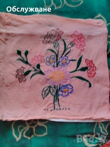 Ръчно бродирана калъфка за малка възглавница 💥